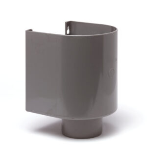 Vergaarbak Mini PVC 80mm - RAL7037