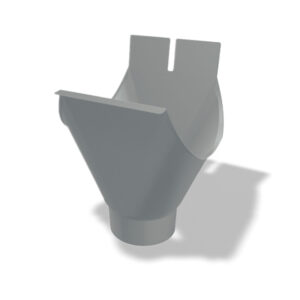 Trechteruitloop M333 100mm - patinagrijs
