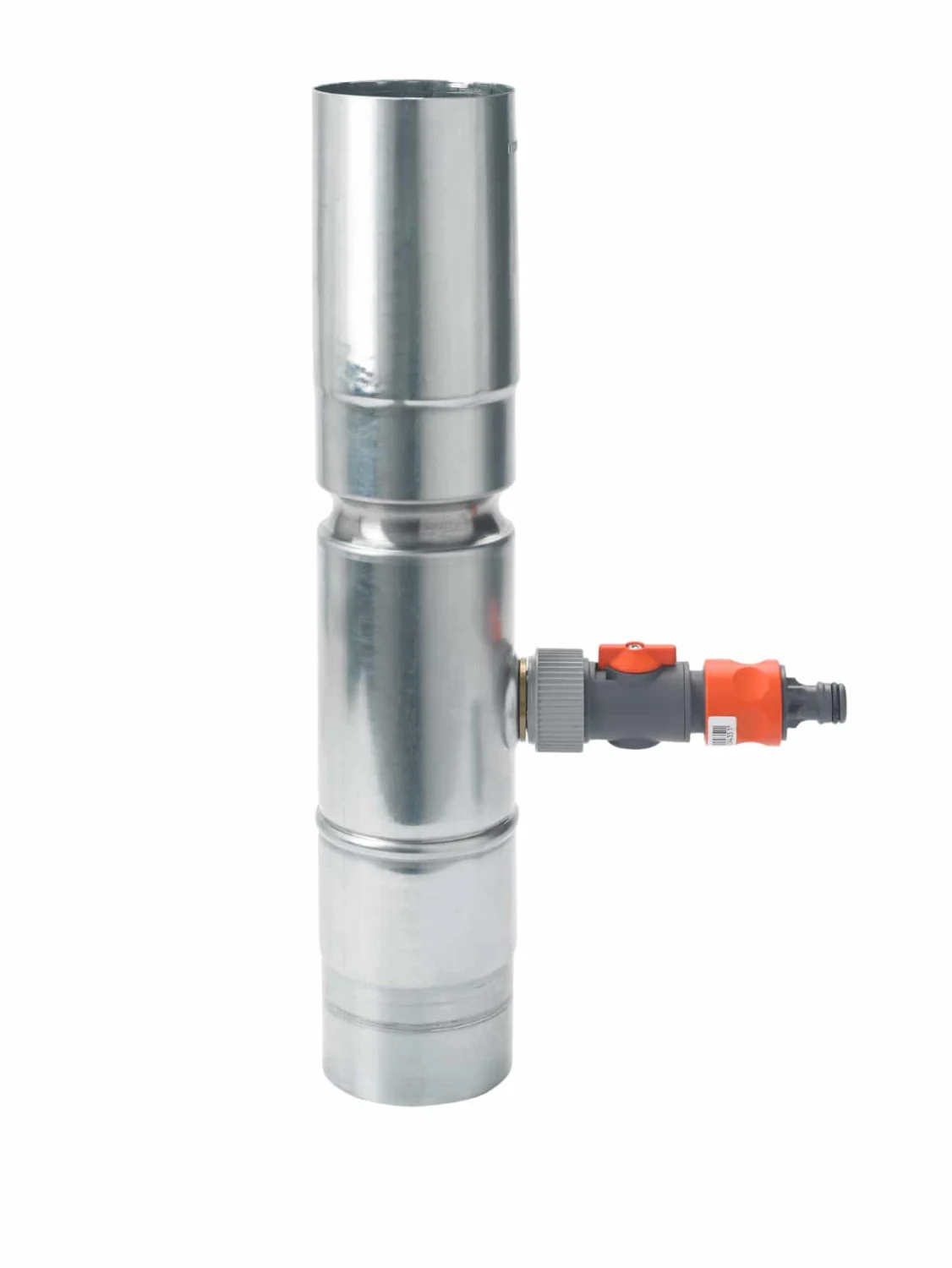 Hemelwateropvang zink 100 mm met Gardena-aansluiting | Rheinzink