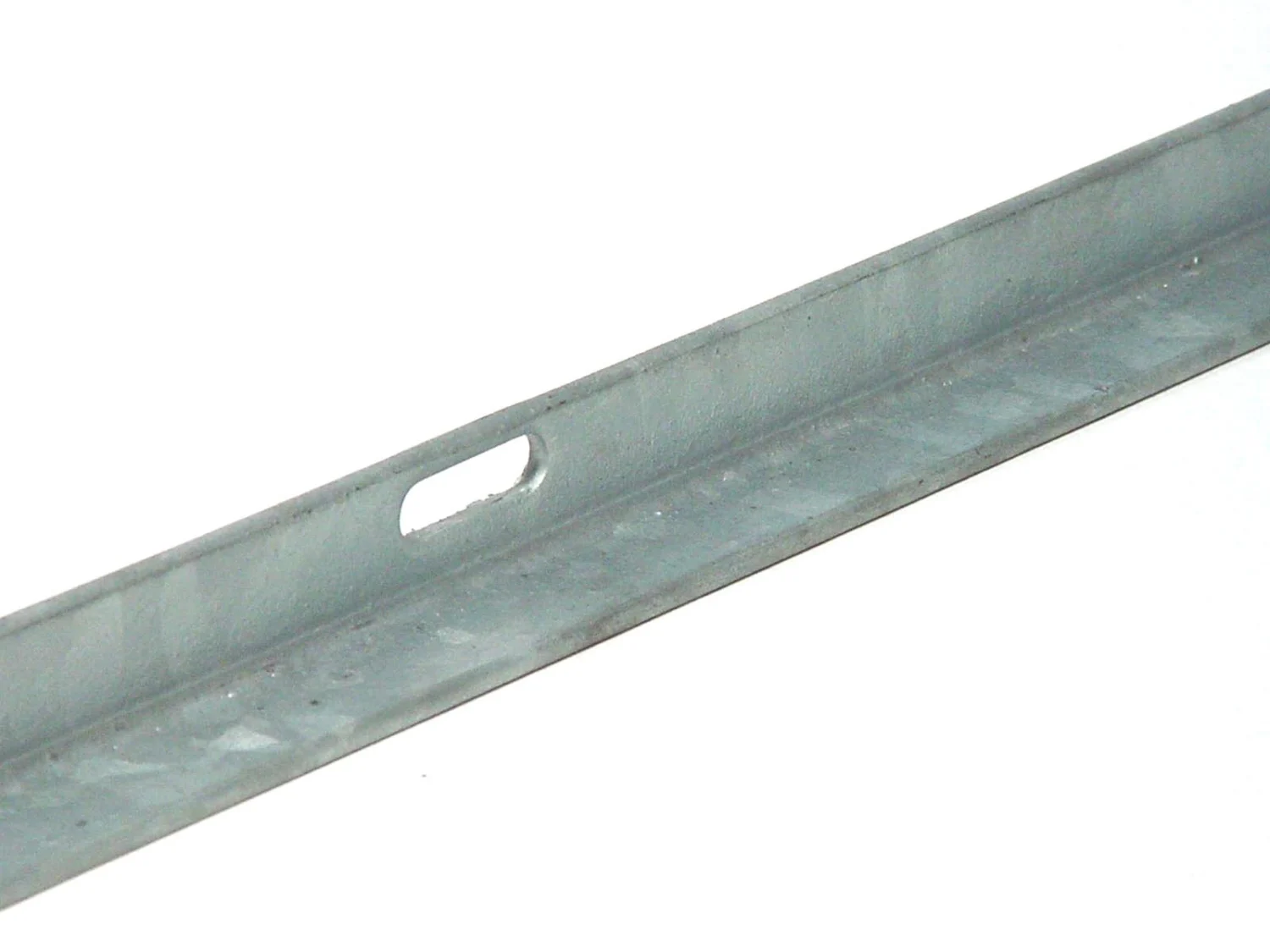 Hoeklijn 3 meter met slobgaten
