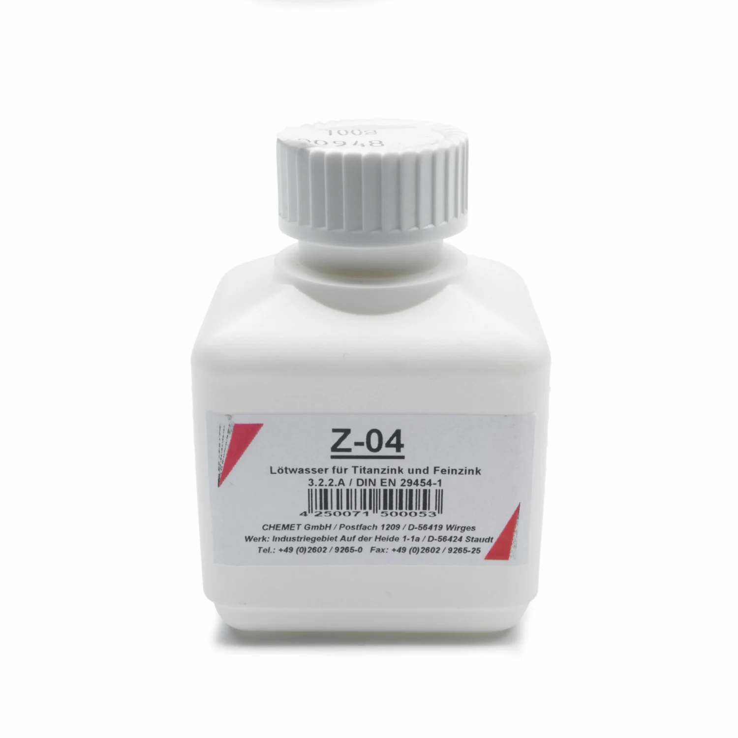 Soldeervloeistof zink Z-04 (bus 0.1kg)