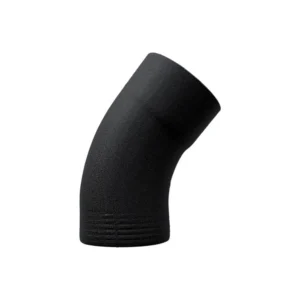 Bocht 40gr 80 mm - P.10 zwart | Prefa - Afbeelding 1