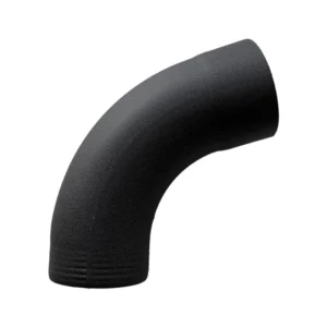 Bocht 72gr 80 mm - P.10 zwart | Prefa - Afbeelding 1