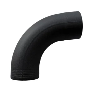 Bocht 85gr 80 mm - P.10 zwart | Prefa - Afbeelding 1