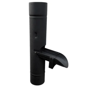 Regentonklep 100 mm - P.10 zwart | Prefa - Afbeelding 1