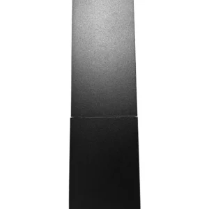 Aluminium regenpijp 80x80 mm - 2 meter - Ral-7021 fijnstructuur | Kallos - Afbeelding 4