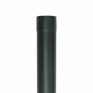 Regenpijp 100 mm 3 meter - P.10 zwart | Prefa - Afbeelding 1