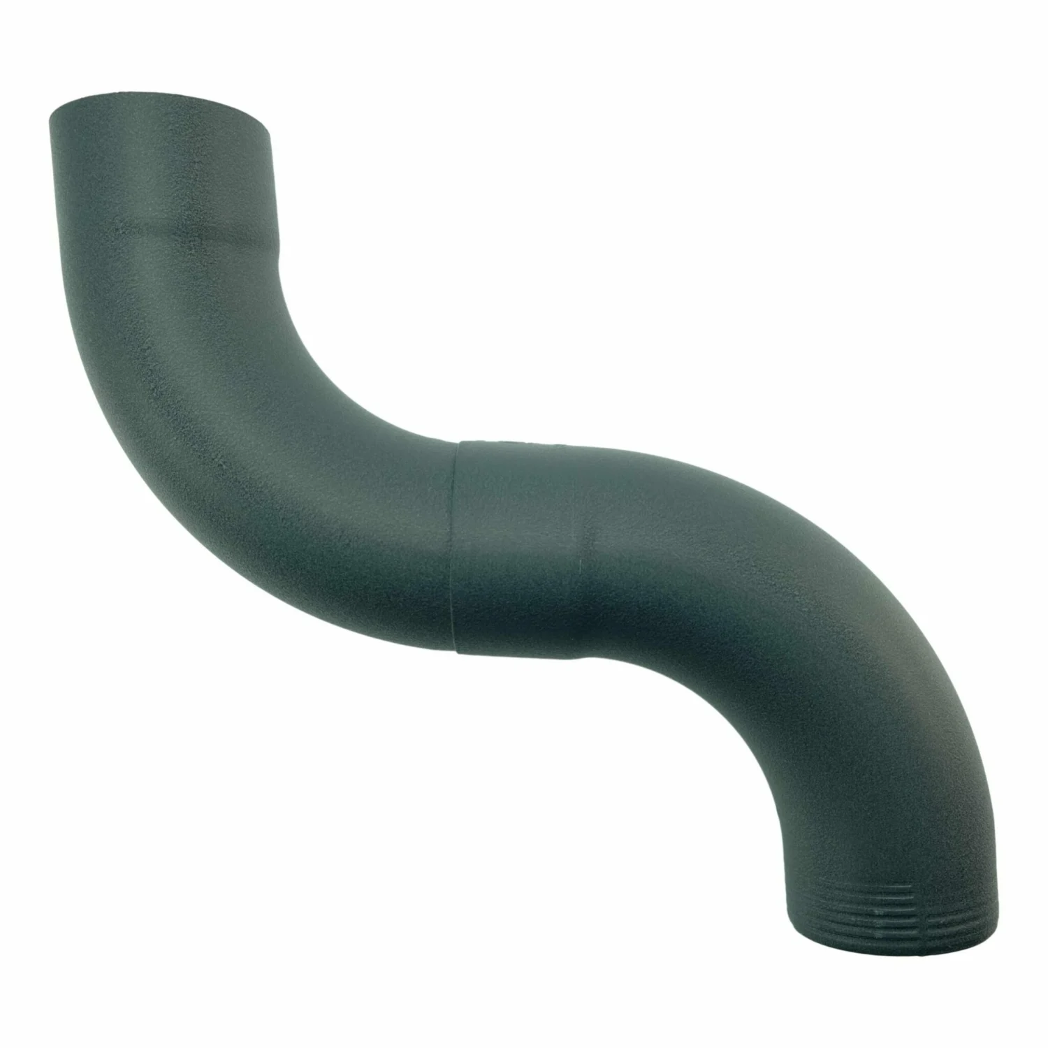 Bocht 85gr 80 mm - P.10 antraciet | Prefa