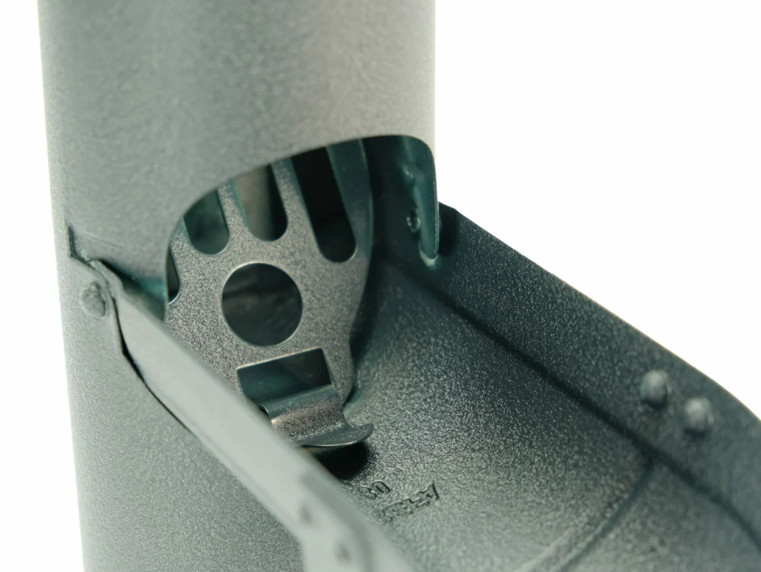 Regentonklep 100 mm - P.10 antraciet | Prefa
