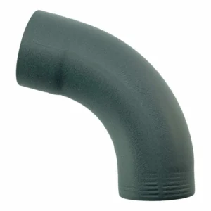 Bocht 72gr 80 mm - P.10 antraciet | Prefa - Afbeelding 1