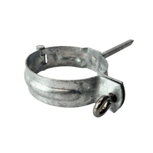 Scharnierpijpbeugel gegalv. 80mm