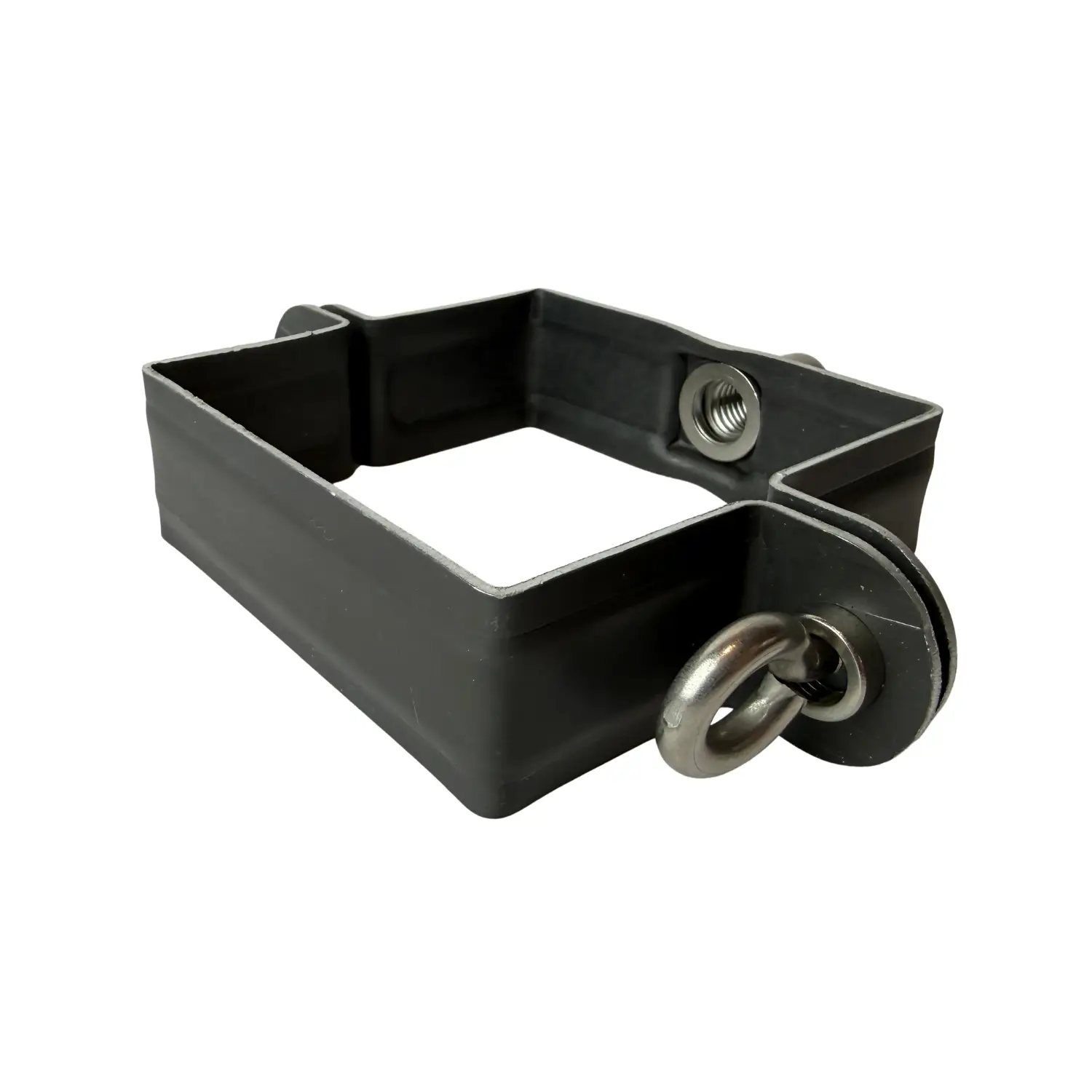 Scharnierpijpbeugel zink 80x80mm M10 – Noir