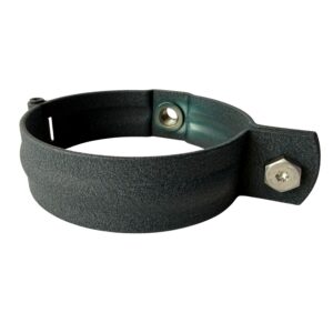 Scharnierbeugel aluminium SET M10 100mm - antraciet