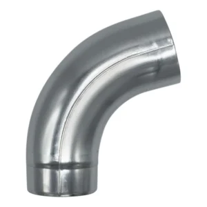 Bocht zink 80 mm 72gr (verjongd-spie) | Grömo/Nedzink - Afbeelding 1