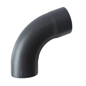 Aluminium bocht 80 mm 72gr - Ral-7021 fijnstructuur | Kallos - Afbeelding 1