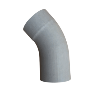 Bocht 40gr 100mm - patinagrijs