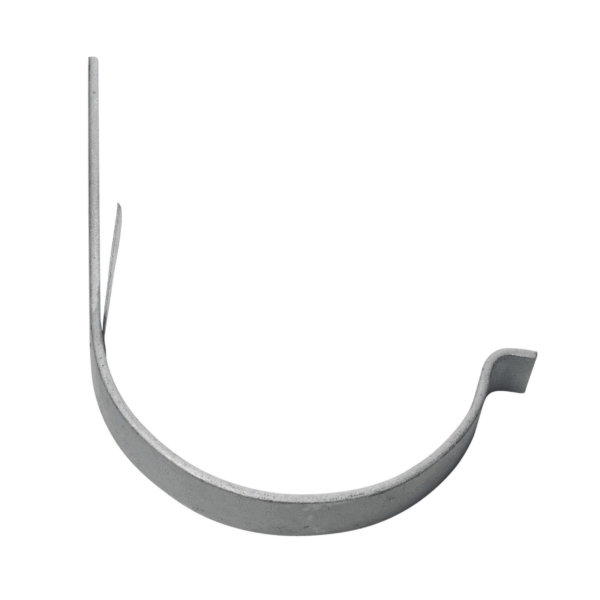 Gootbeugel gegalv. M44 30x5mm lip/klang rechte staart