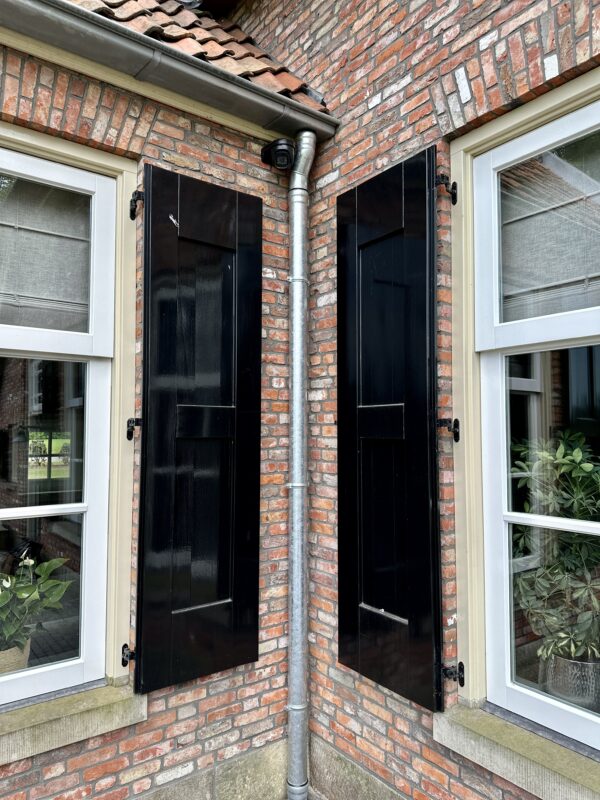 Stalen regenpijp (ondereind) 80x500mm - Loromeij - Afbeelding 2