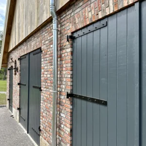 Stalen regenpijp (ondereind) 80 mm 2 meter - Loromeij | Loromeij - Afbeelding 4