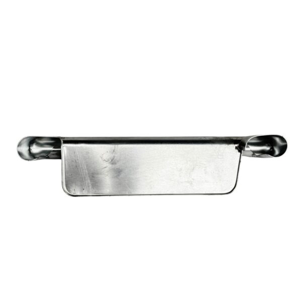 Kopschot zink B37 rechts met kraal met verstek - Nedzink - Afbeelding 2