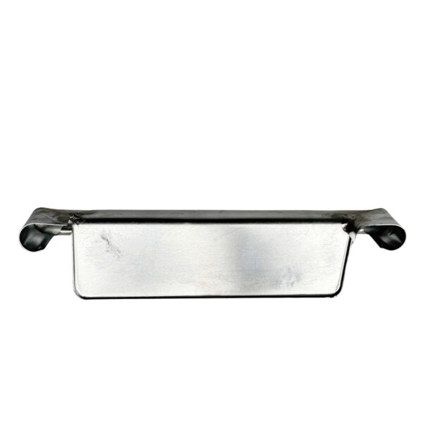 Kopschot zink B44 rechts met kraal met verstek - Nedzink - Afbeelding 2