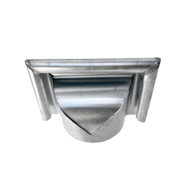 Kopschot zink M30 bolvormig met rechte kraal - Afbeelding 2