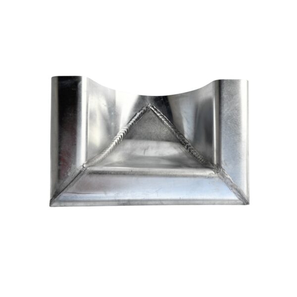 Kopschot zink M30 bolvormig met rechte kraal - Afbeelding 3