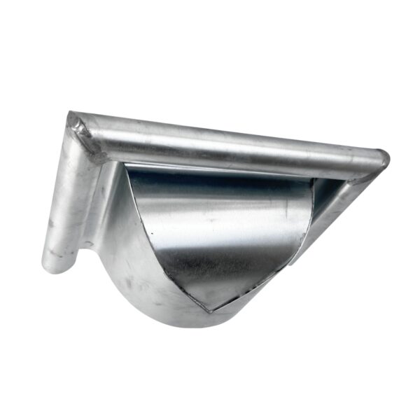 Kopschot zink M30 bolvormig met rechte kraal - Afbeelding 4