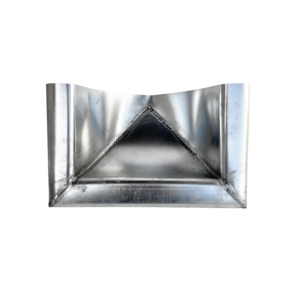 Kopschot zink M37 bolvormig met rechte kraal - Nedzink - Afbeelding 3