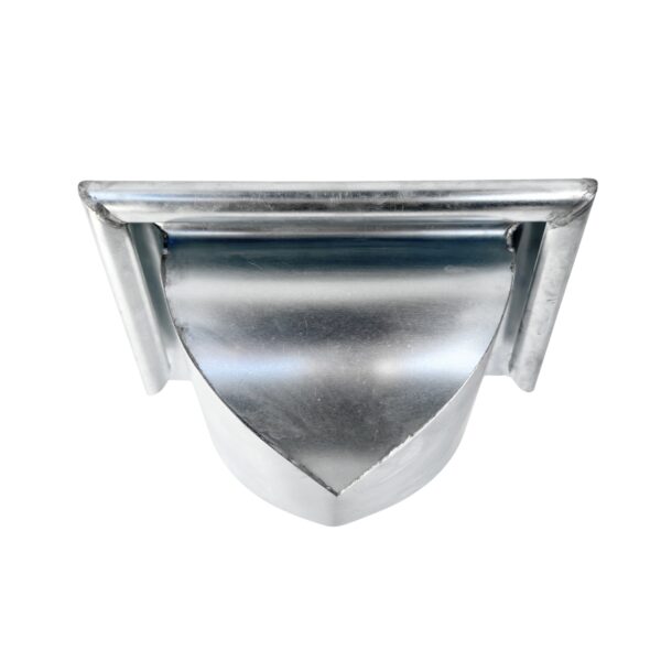 Kopschot zink M37 bolvormig met rechte kraal - Nedzink - Afbeelding 2