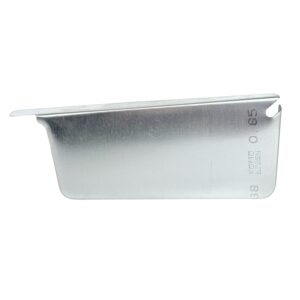 Kopschot zonder kraal rechts / Separatieschot zink B37 links - Nedzink