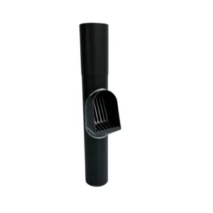 Bladafscheider zink 80 mm - Noir | Nedzink - Afbeelding 1