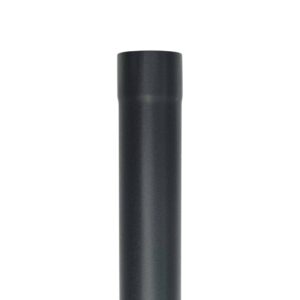 Aluminium regenpijp 80mm 2 meter - antraciet