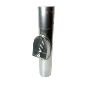 Bladafscheider zink 100 mm Nedzink | Nedzink - Afbeelding 3