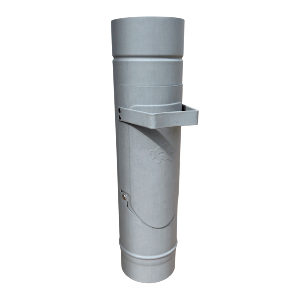 Regentonklep 100mm - patinagrijs - Afbeelding 2