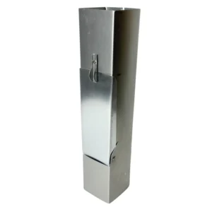 Regentonklep zink 80x80 mm met bladvanger | Grömo - Afbeelding 5
