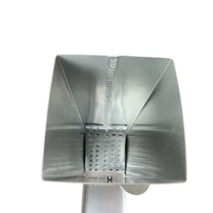 Regentonklep zink 80x80 mm met bladvanger | Grömo - Afbeelding 3