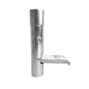 Regentonklep zink 60mm