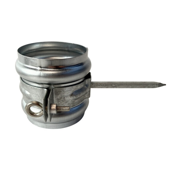 Scharnierpenbeugel gegalv. 82mm + wrong - Afbeelding 2