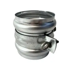 Scharnierpijpbeugel gegalv. 82mm met moer M8/M10 + wrong
