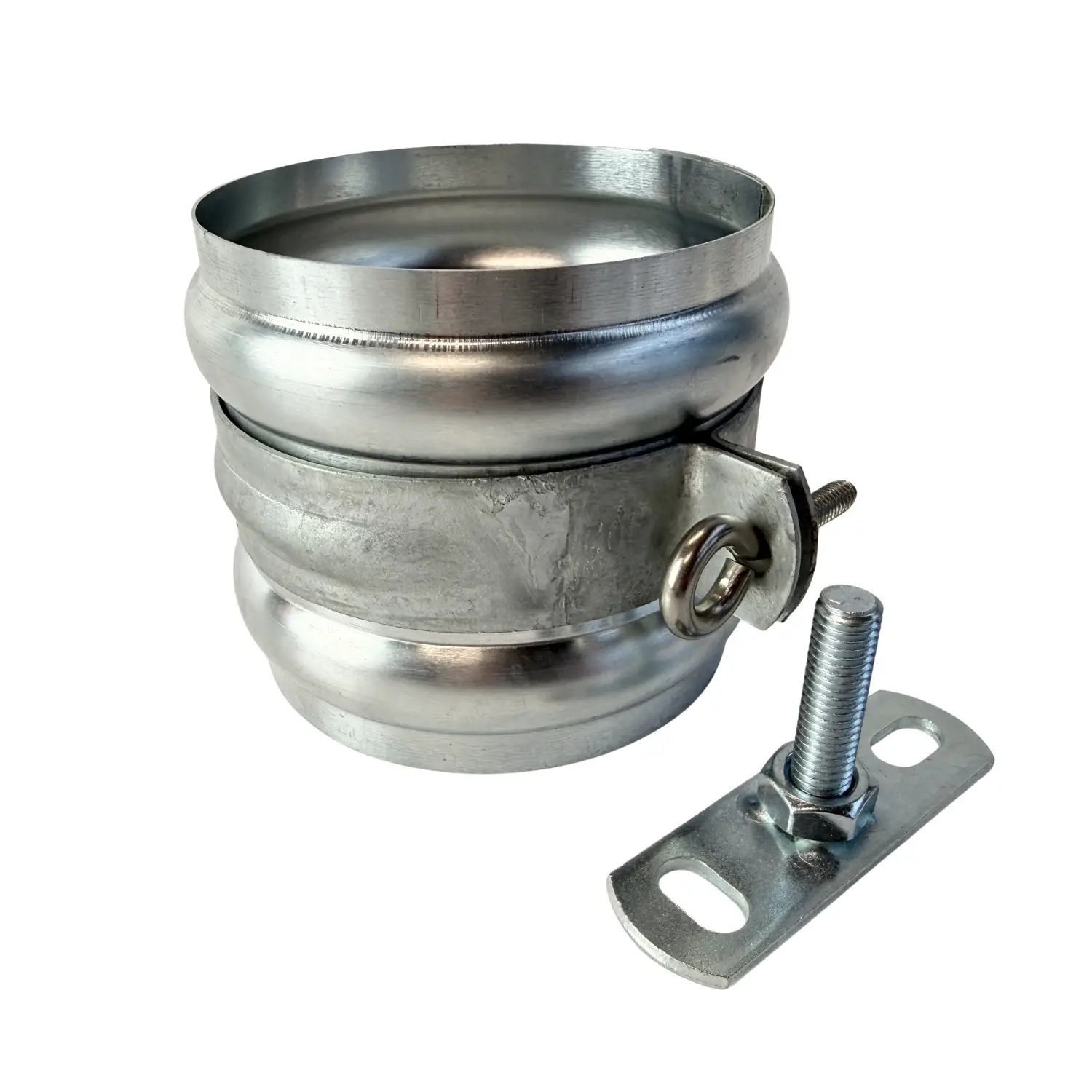 Scharnierbeugel gegalv. 102mm M10/M8 + wrong
