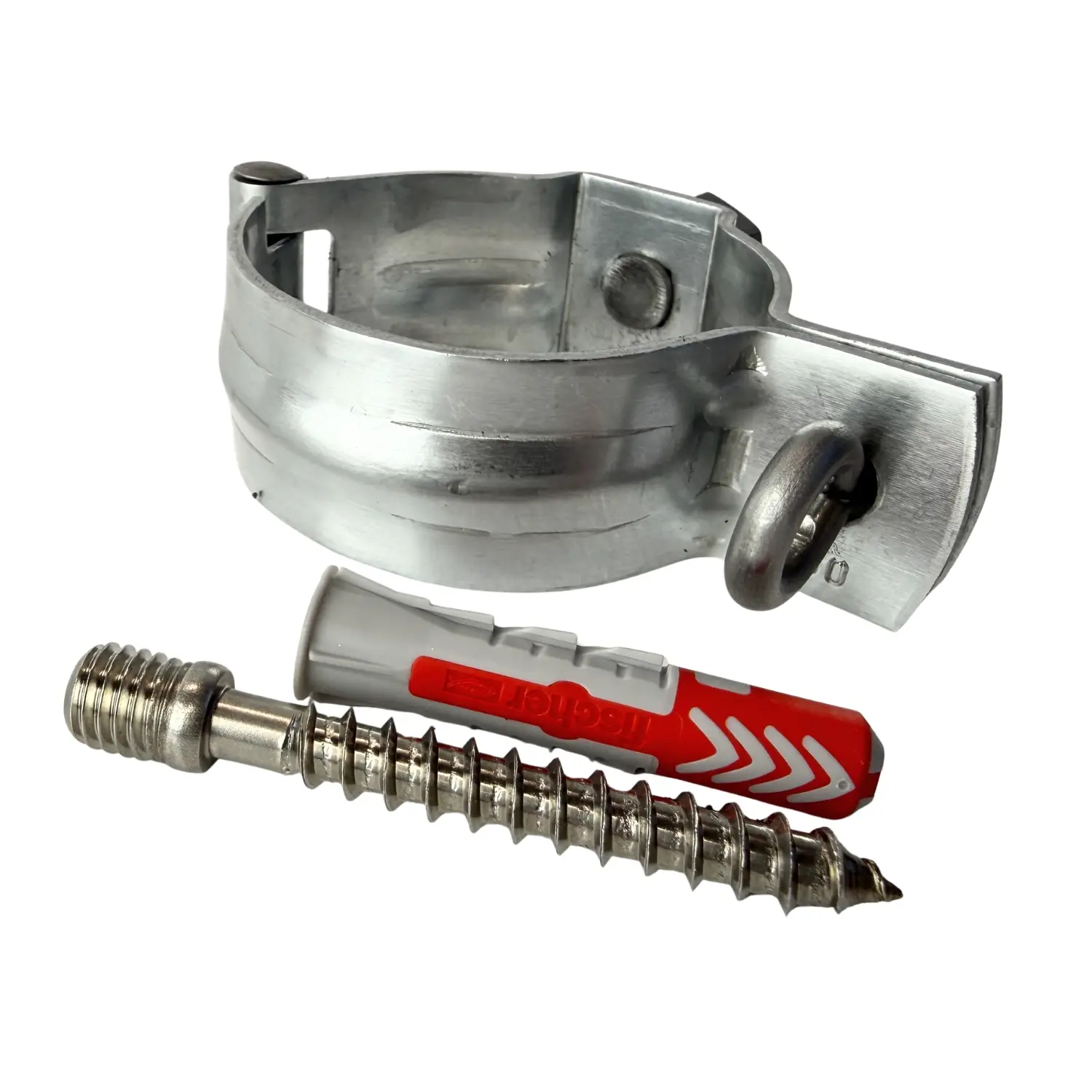 Zinken scharnierpijpbeugel 60mm M10