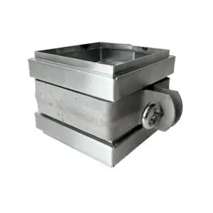 Scharnierpijpbeugel gegalv. 80x80mm M10 + wrong