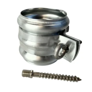 Zinken scharnierpijpbeugel 60mm M10 + wrong - Afbeelding 5