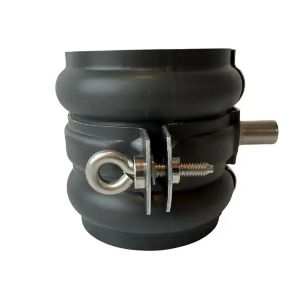 Scharnierbeugel 80mm M10 – Noir + wrong - Afbeelding 2