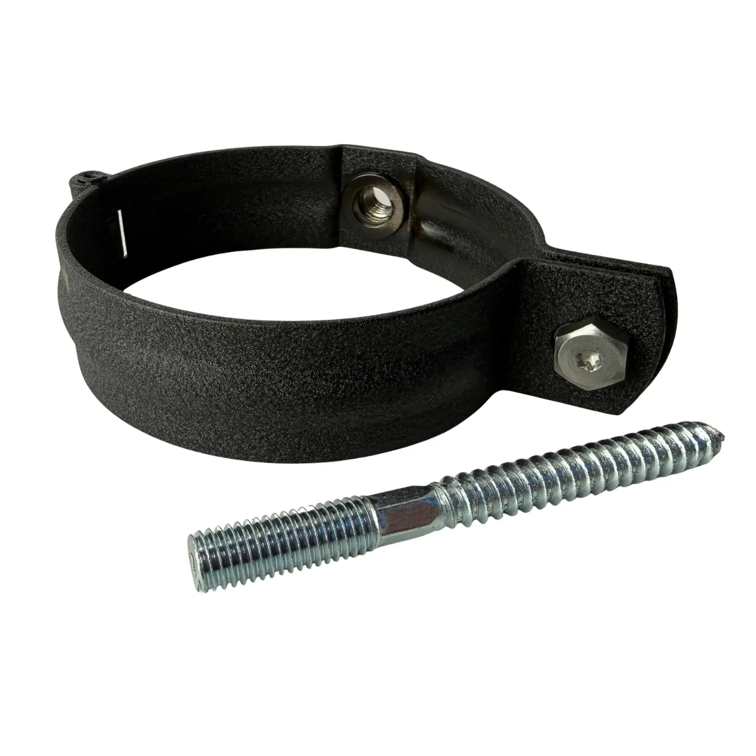 Scharnierbeugel SET M10 100mm - P.10 zwart