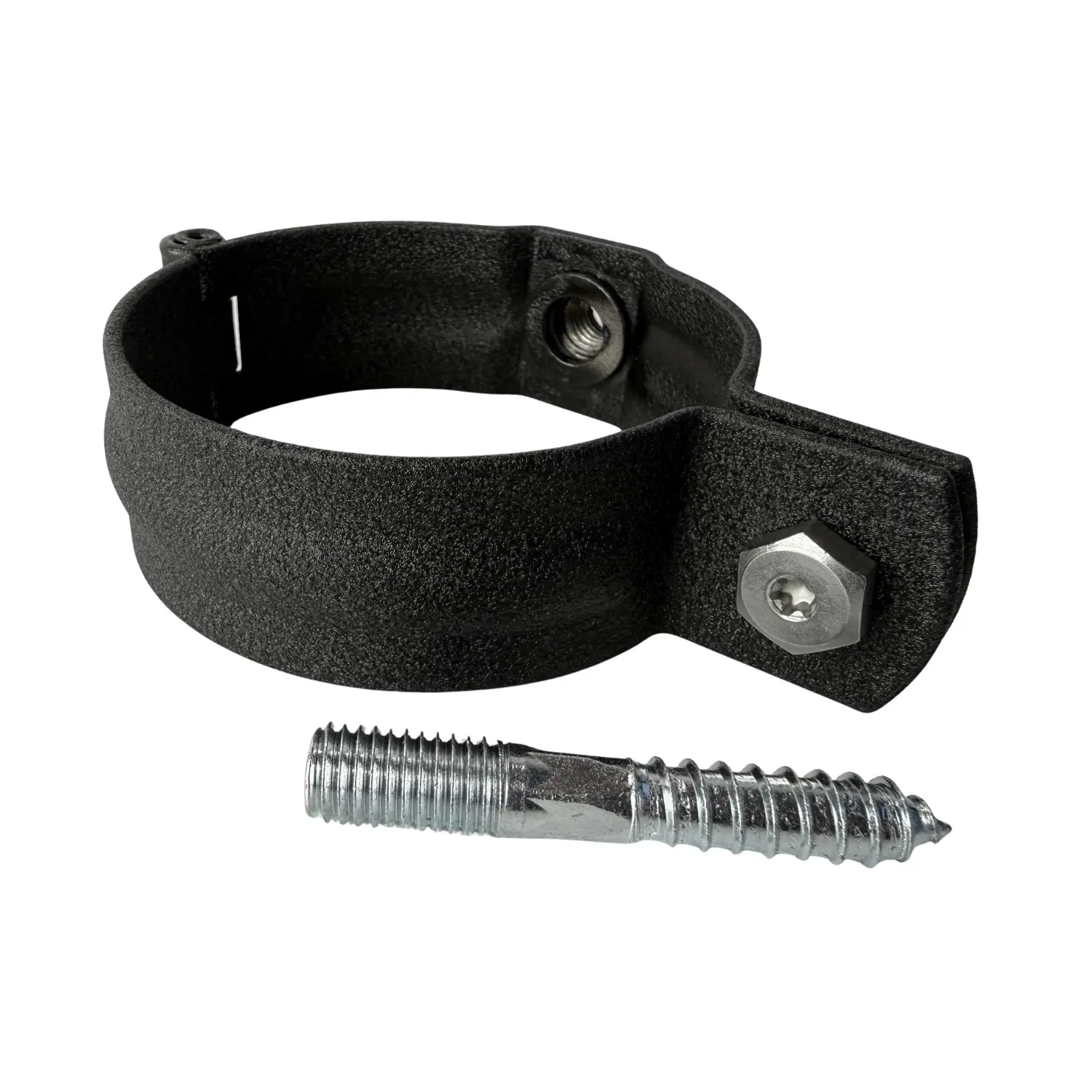 Scharnierbeugel SET M10 80mm - P.10 zwart