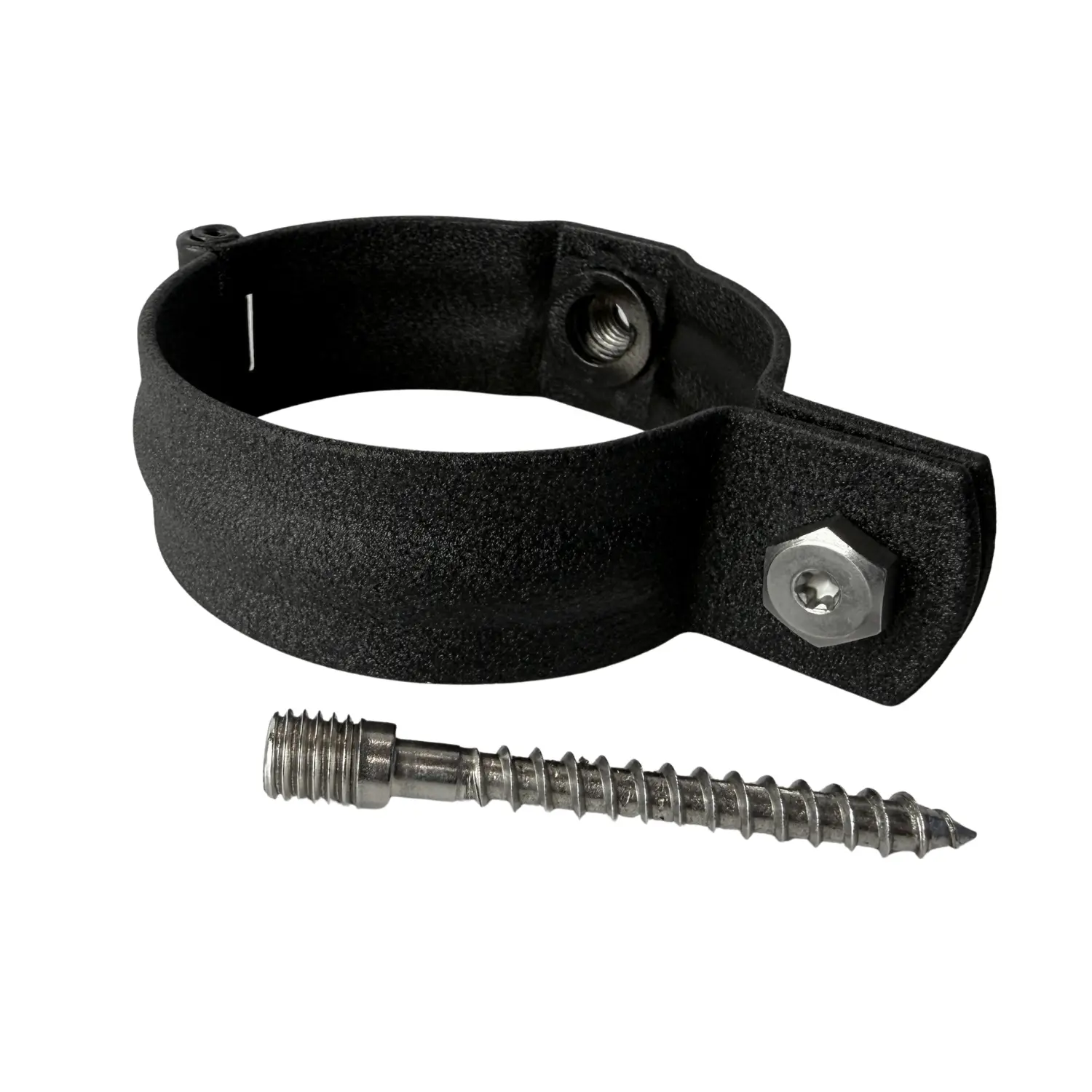 Scharnierbeugel SET M10 80mm - P.10 zwart