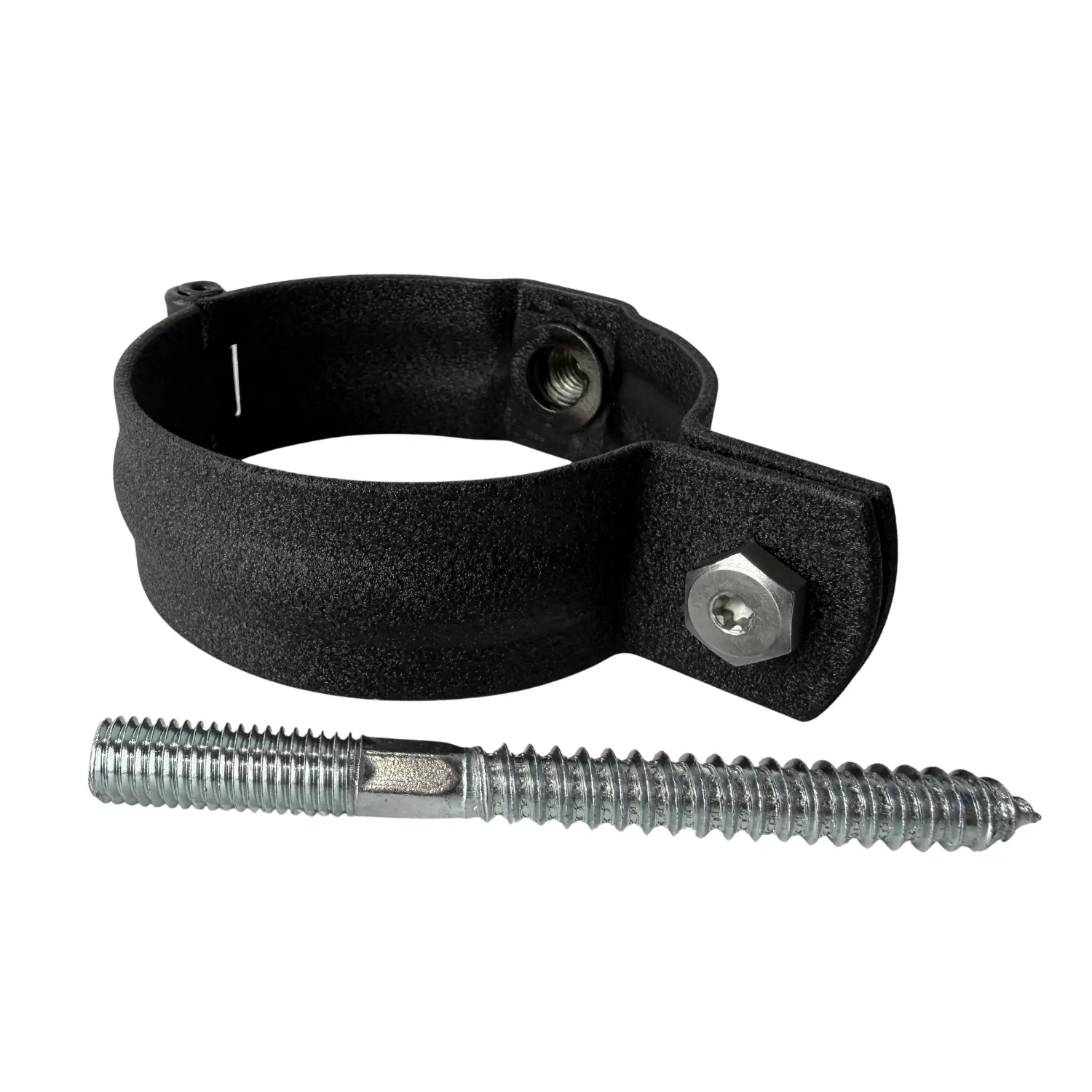 Scharnierbeugel SET M10 80mm - P.10 zwart