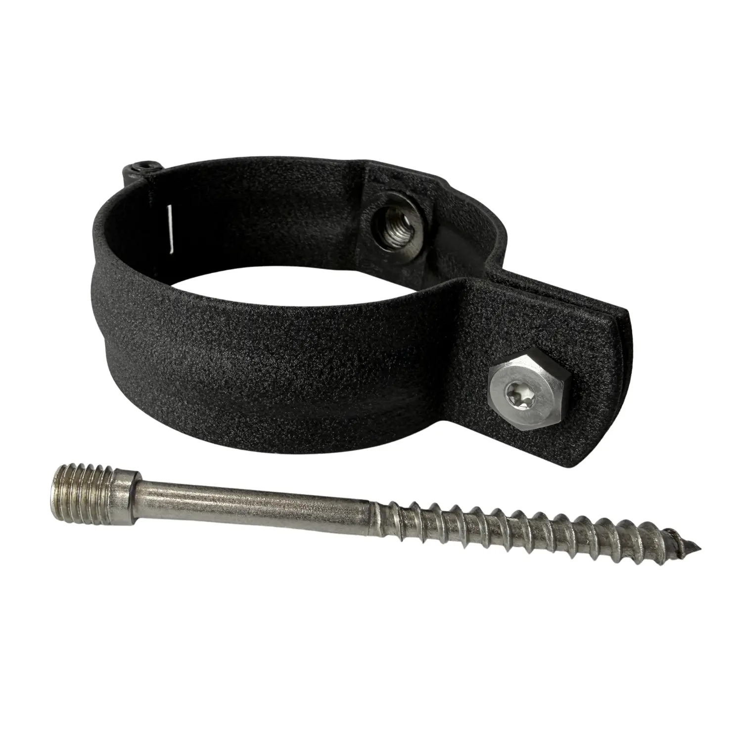 Scharnierbeugel SET M10 80mm - P.10 zwart